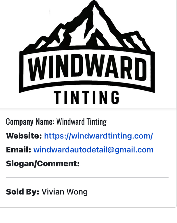 Windward Tinting-a proud supporter of Moanalua Cheer!!