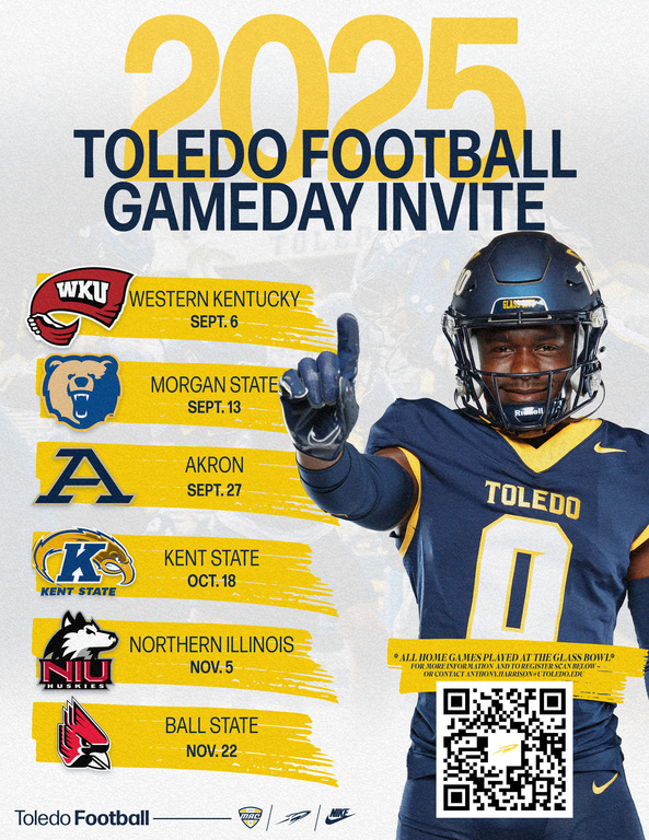 Toledo Game Day Visit Schedule
