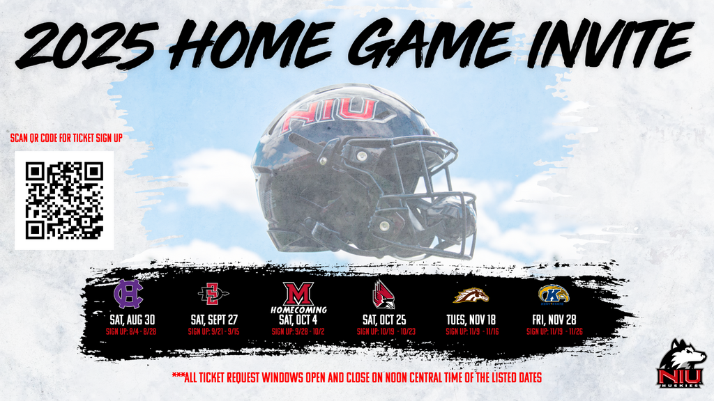Northern Illinois Game Day Visit Schedule