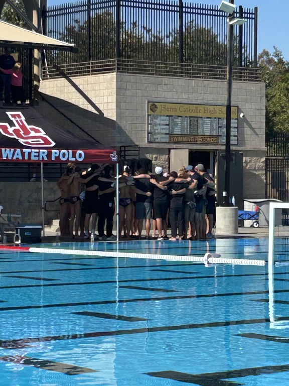 pre-game huddle