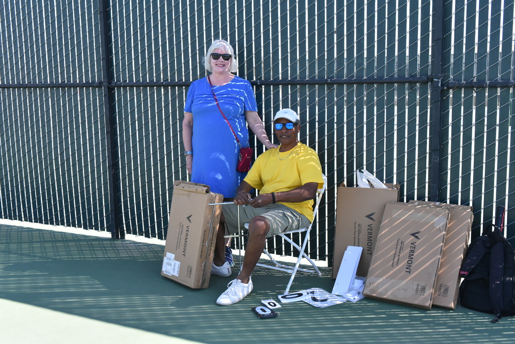VANDEN VIKINGS RICK RATLIFF NEW  TENNIS HEAD COACH WELCOME & GOOD  &  LUCK, COACH RICK . PAPA JOE