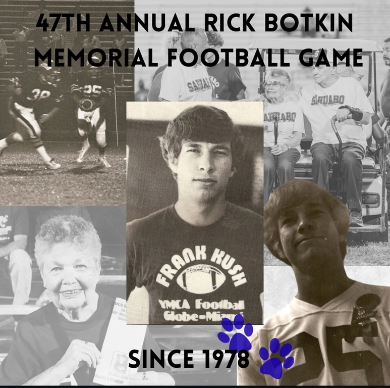 This Friday, Sahuaro will host the 47th Annual Rick Botkin Memorial Game, honoring Rick who tragically lost his life in a car accident in 1977. Rick was the all-state senior quarterback who had planned to play at ASU under coach Frank Kush. This is the lo