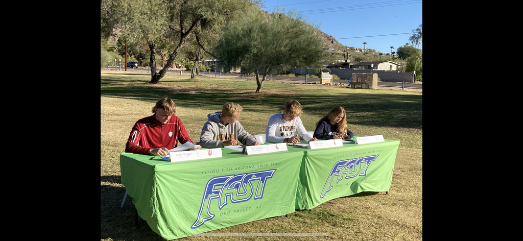 Four Lancers from 2020 signing with colleges!