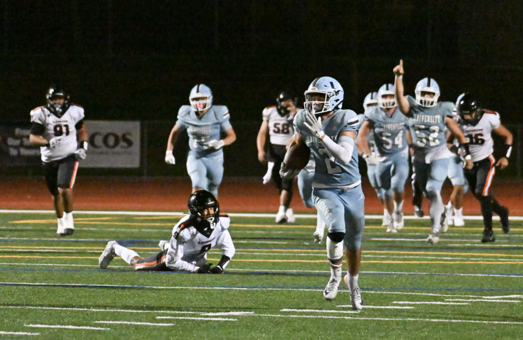 Jake Rabold rakes off a game-breaking 99 yard touchdown pass
