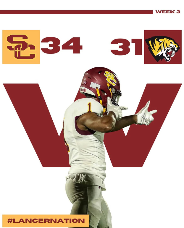 0-17 at halftime .


Don’t sleep on these  Lancers..