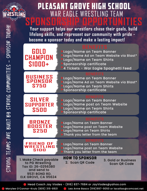 Sponsorship Opportunities