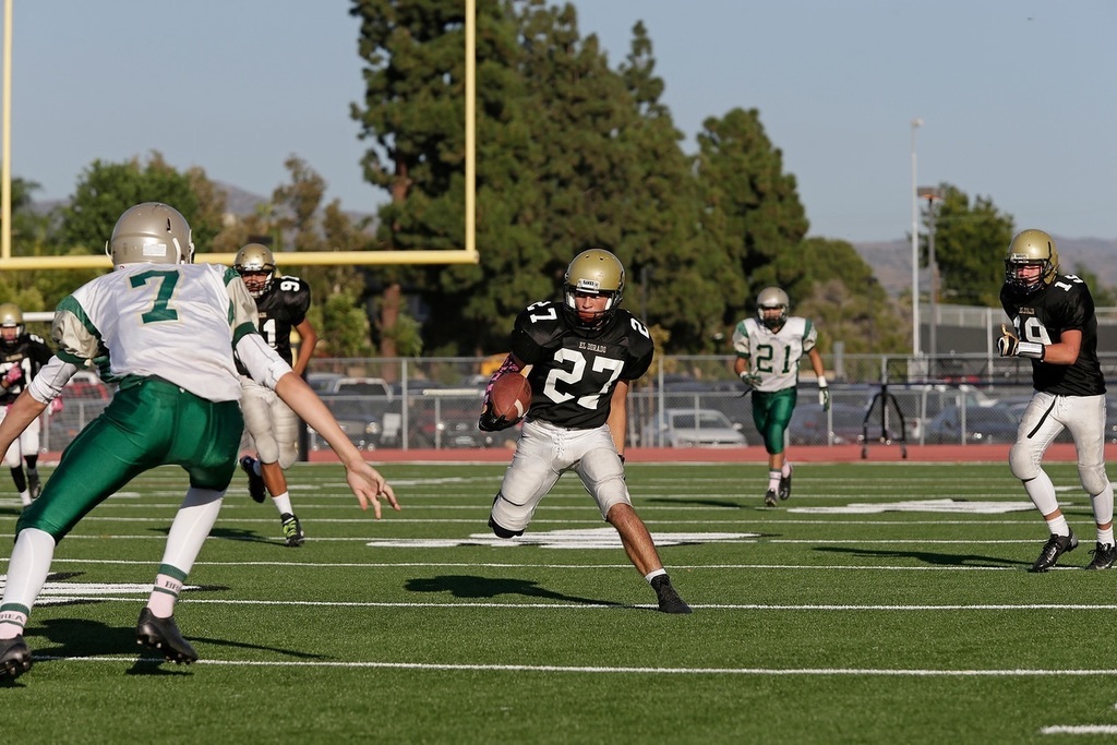Torres looks for space to run after the pick.