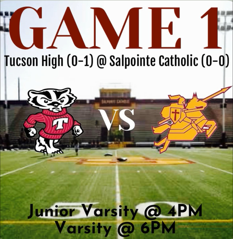 FIRST EVER GIRLS FLAG FOOTBALL GAME IN LANCER HISTORY AGAINST TUCSON HIGH!