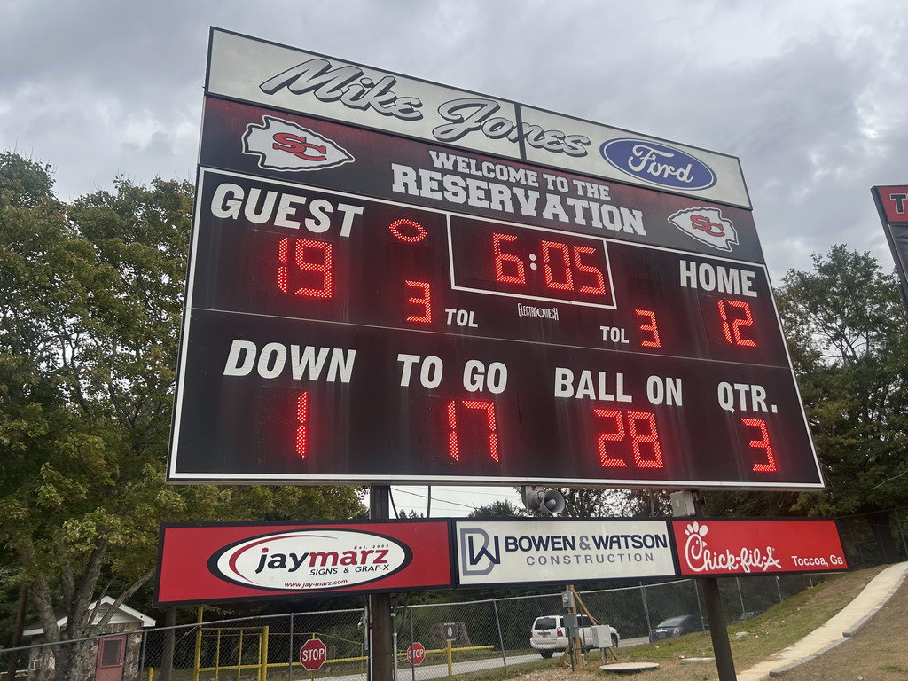 JV Lions defeat Stephens County 19-12! Although the game got called midway through the 3rd qtr, the Lions were on top & had the ball after a 2nd half opening TD drive & an interception. Since the game was in the 2nd half, the JV got an official win & move