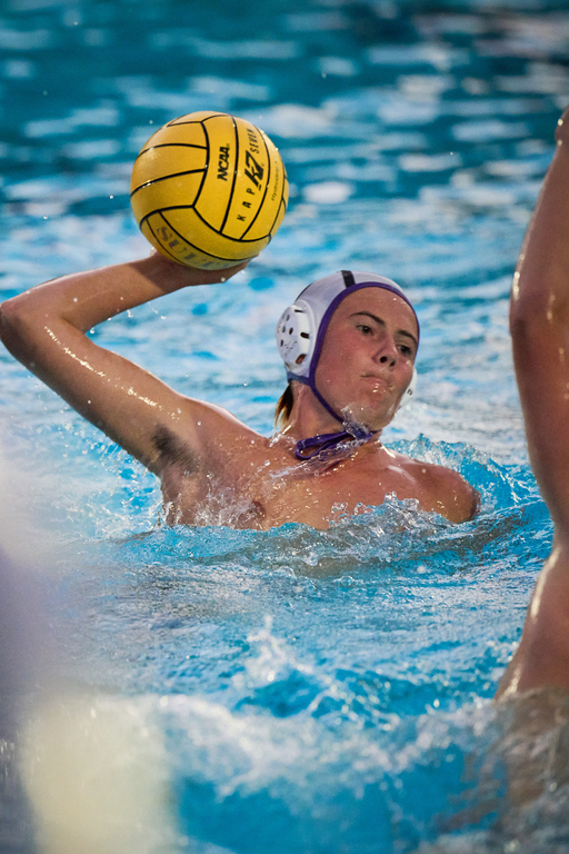 Holland taking a shot during the Santana game for the Fall Classic Tournament.