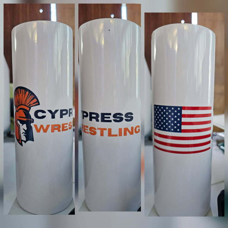20 oz travel cups $20 each.  Text me if you want one :)
714-305-7296