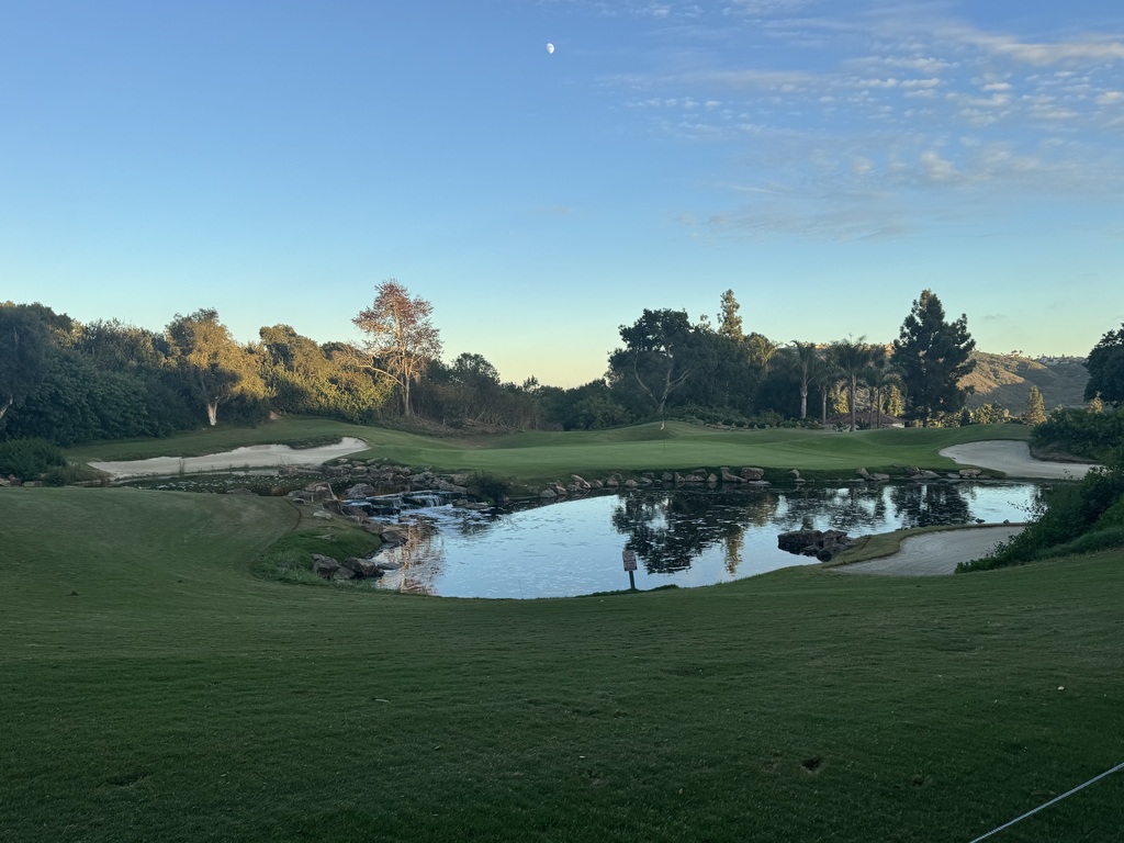 Beautiful Aviara Golf Club! So Lucky!