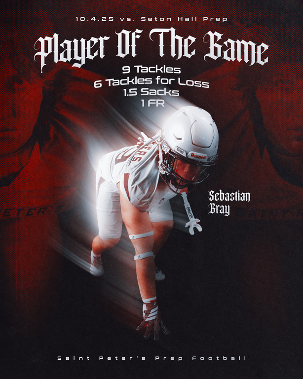Sebastian Gray logged a huge game and led a stifling defense that surrendered only 65 total yards and kept Seton Hall Prep out of the endzone.