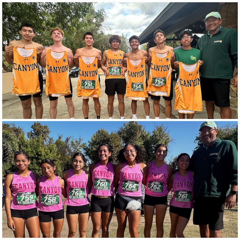 The Clovis Invitational saw some very good individual performances by our athletes. Owen Souther placed 4th overall, Beto Osorio placed 11th overall in the boys race and Izzy Garcia placed 55th overall. The boys team placed 15th of 34 teams and our girls 