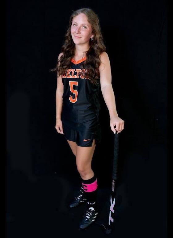 Captain / Defense – Maddy Mosher
Maddy is a two-year varsity starter, a member of the National and Italian Honor Societies, and part of the Italian Club. Maddy has also been a three-year varsity wrestling manager. Her favorite memory is warming up for hom