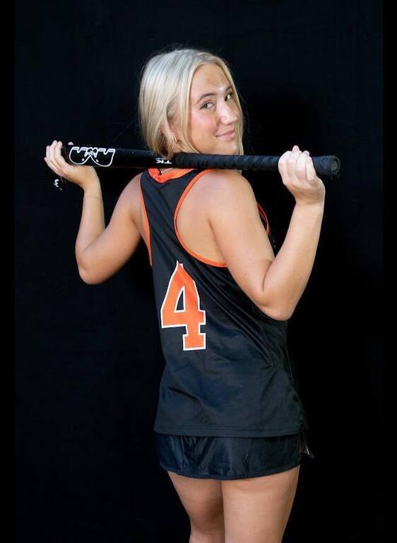 Captain / Midfield – Isabelle Persson
Isabelle is a four-year varsity player and SCC All-Academic Team member, Isabelle plans to pursue nursing. Her favorite memory is walking onto the field before each game and doing her handshake with her “middle man.”