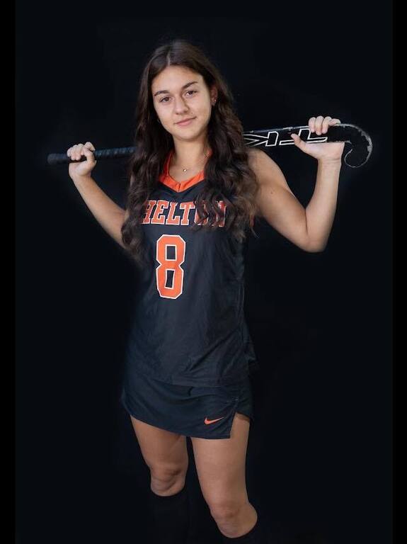 Abby Teixiera
Abby plays attack and her favorite field hockey memory is flooding Charlotte's basement and ruining the senior night posters, along with Charlotte’s ceiling. She plans to study criminal justice in college and attend the police academy after 