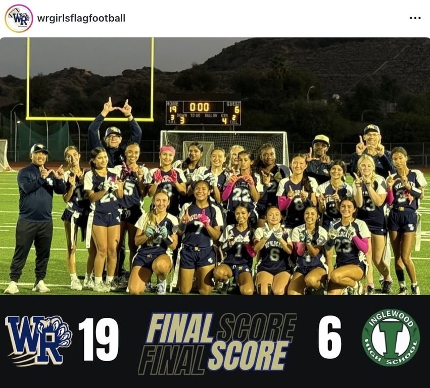 West Ranch beats Inglewood in the 2nd round of the playoffs to advance to the quarter finals.  Well done Wildcats!!!