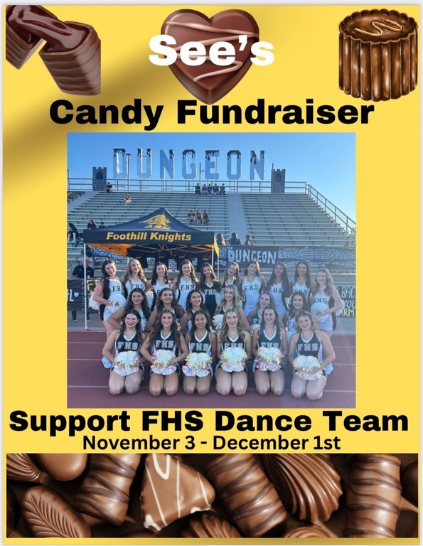 FHS DANCE 2025 SEES CANDY FUNDRAISER