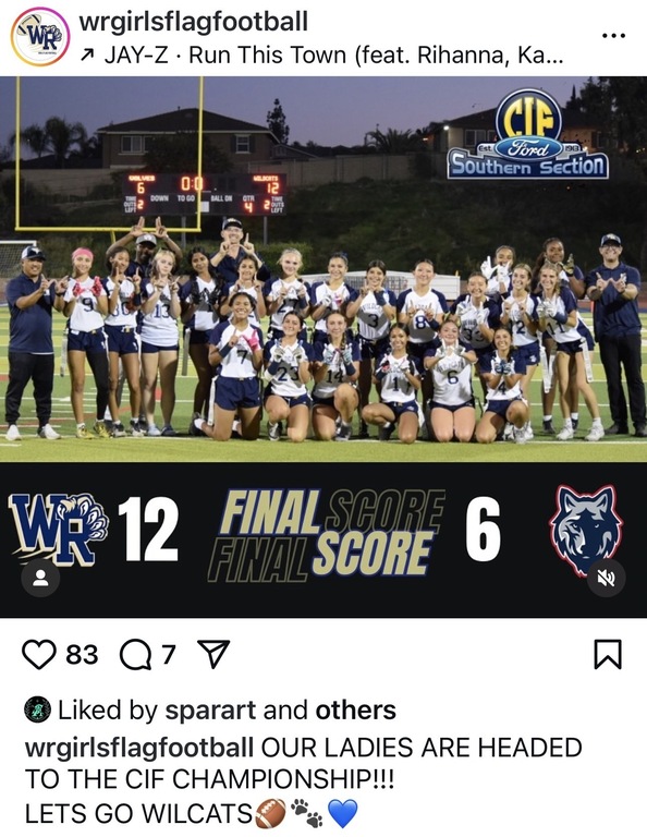 West Ranch wins and heads to the CIF Championship!