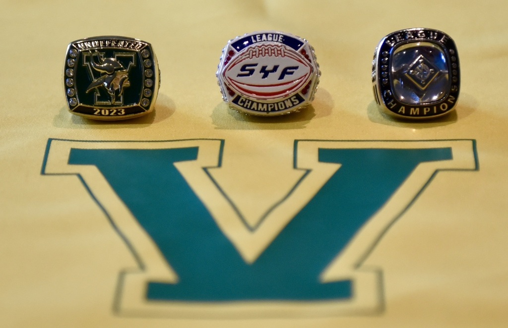 VANDEN JR. VIKINGS 10 U  3 TIME CHAMPIONSHIP RINGS  2023 , 2024 , 2025.