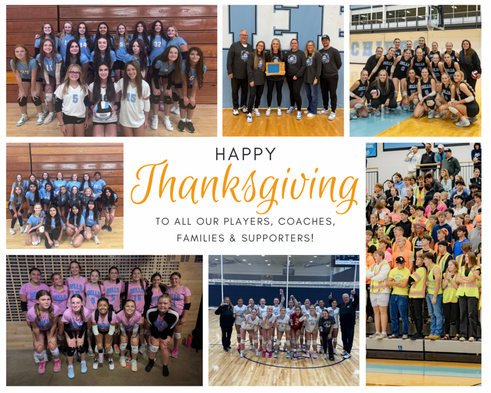 Thankful for our athletes, coaches, families, and the incredible community that surrounds us🧡🏐 

May today remind us to appreciate the opportunities, growth, and connections we’re blessed with. 

~Happy Thanksgiving~