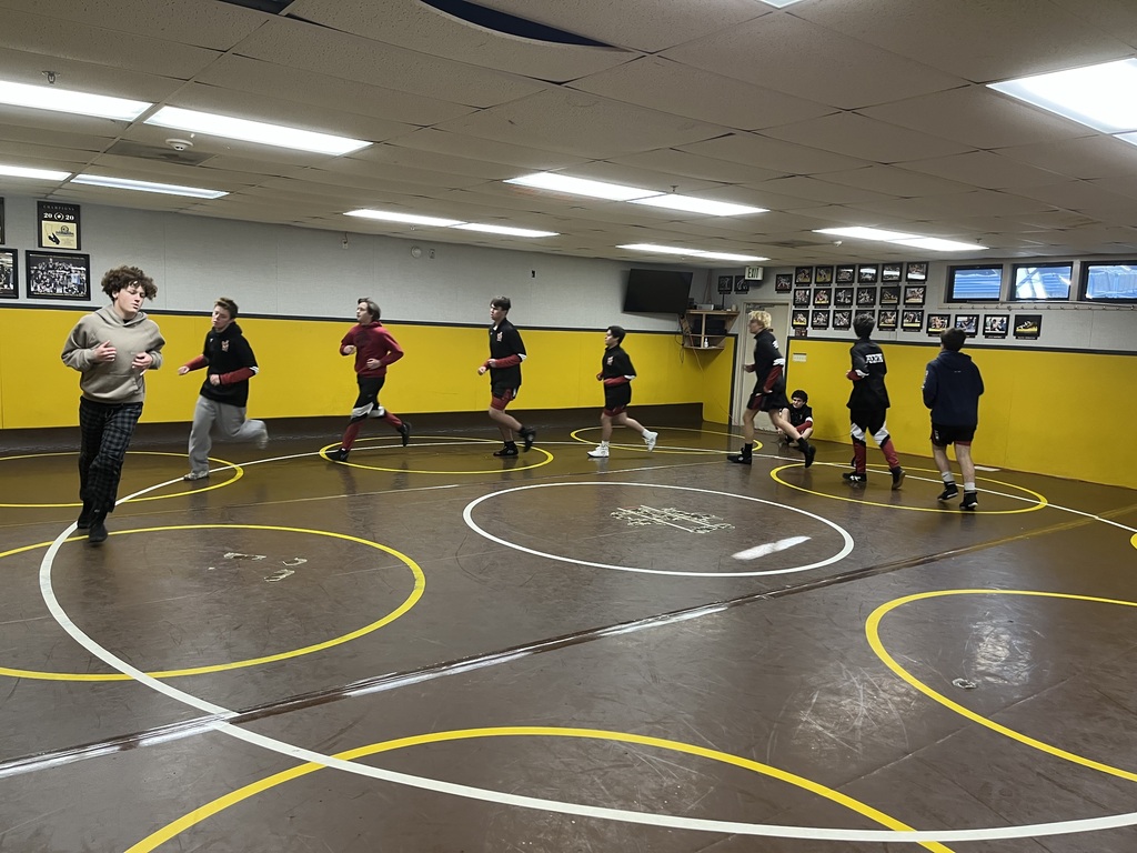 Boys warming up at the Laguna Hills Freshman & JV tournament