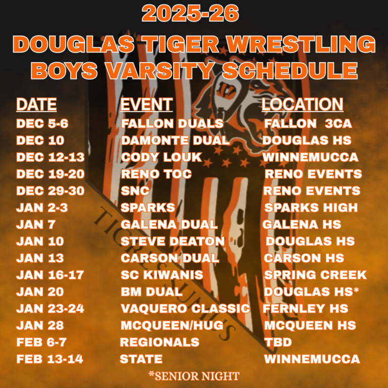 Varsity Schedule