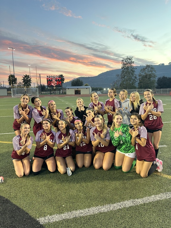 JSerra JV team for the W! 9-0. Way to go girls!