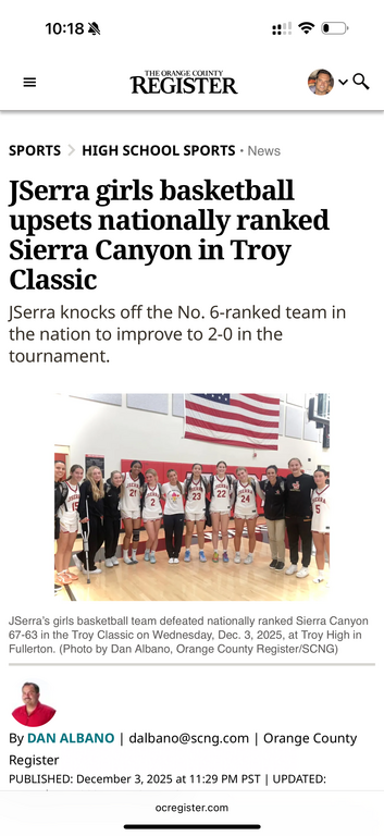 JSerra Girls Basketball beat the #6 team in the country!

https://www.ocregister.com/2025/12/03/jserra-girls-basketball-upsets-nationally-ranked-sierra-canyon-at-troy-classic/