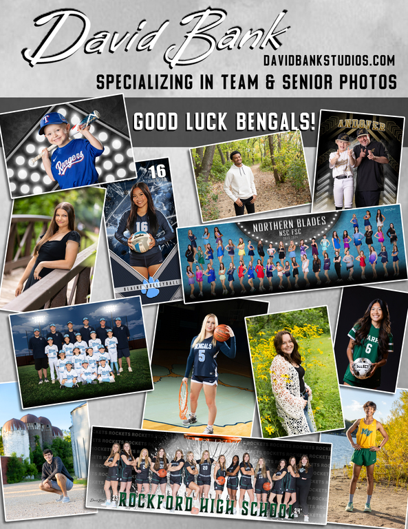 Thank you David Banks for providing team and individual player photos! 
Please text the access code PGHW75544 to 90738 to review and purchase.