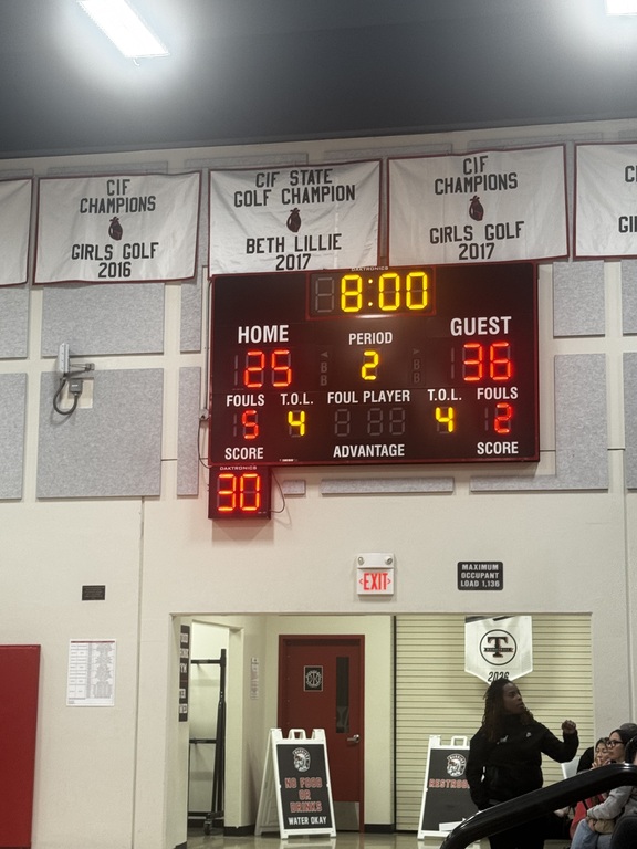 Half time JSerra leading