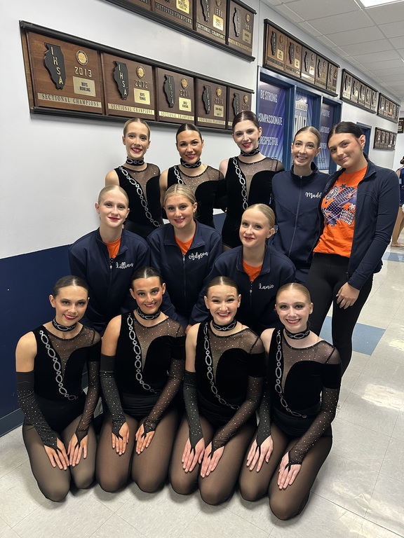 Belleville East: 🥉 for 2A IDTA Pom and jazz 
IHSA 1A 4th place!! We will be at the Herrin Regional competition next weekend!