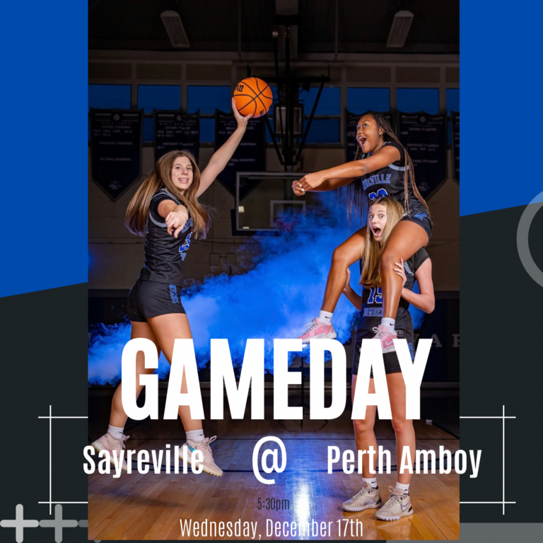 OPENING DAY! 🔵⚪️ We will travel to Perth Amboy to take on the Panthers this afternoon at 5:30! Let’s go Bombers 🏀