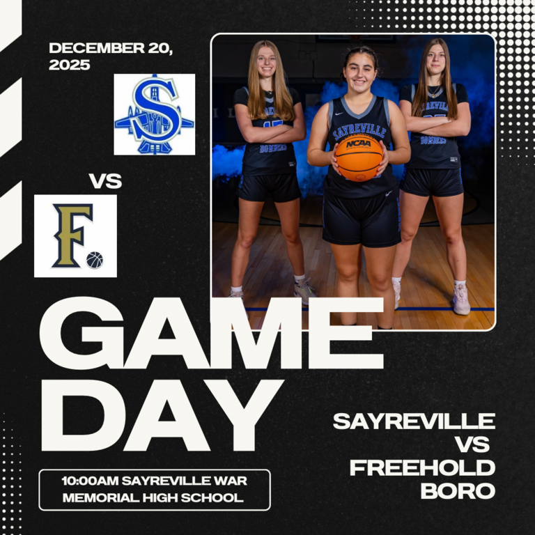 HOME GAME! 🔵⚪️ We will host Freehold Borough this morning at 10 to kick off our holiday tournament! Let’s go Bombers! 🏀