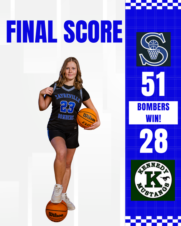 Natalia Glazewski led all scorers with 19 points and 11 rebounds, while Weronika Glazewski added a double-double with 14 points and 14 rebounds. Nicole Garlak chipped in 7 points as part of a balanced team effort.
The Bombers will travel to Timothy Christ