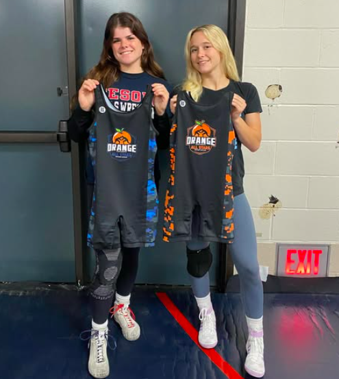 Saige Maddux and Maggie Cornish showed up for Tesoro at the OC All-Star Meet! Wrestling incredibly well and showing what our program is all about. Congrats girls!