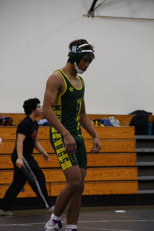 Tirso Cabitac starting off our dual with a Pin