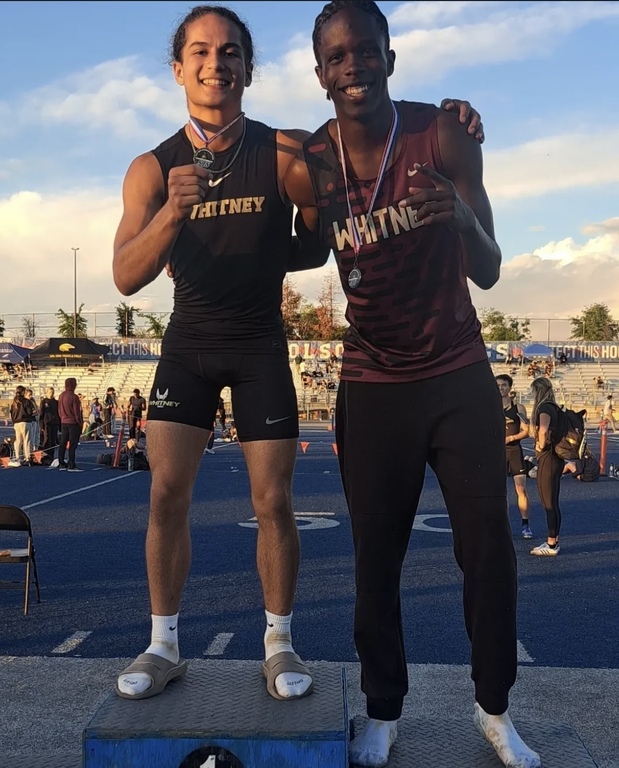 Hudson Smith and Jayden Bailey. Section Champion and Runner up.