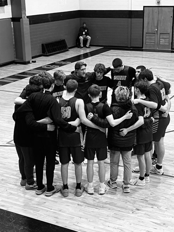 Team huddle