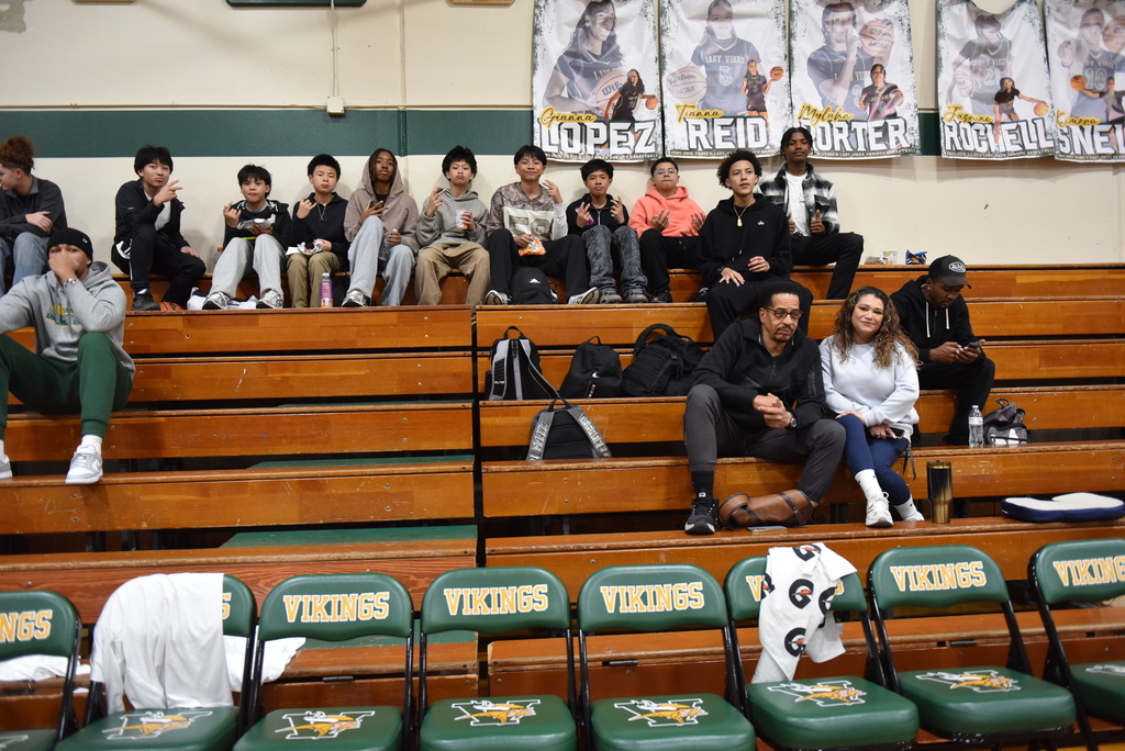 GOLDEN WEST  & STAFF ,AT VANDEN BOYS BASKETBALL GAME  VS VACA 1 / 22/ 2026  1 OF 2