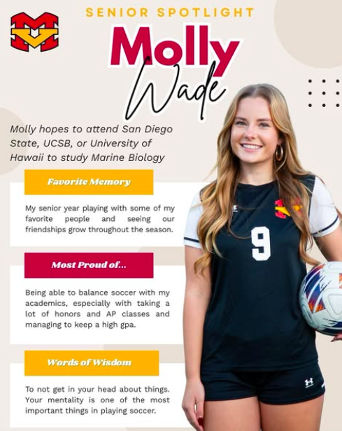 Senior Spotlight on #9 Molly Wade!