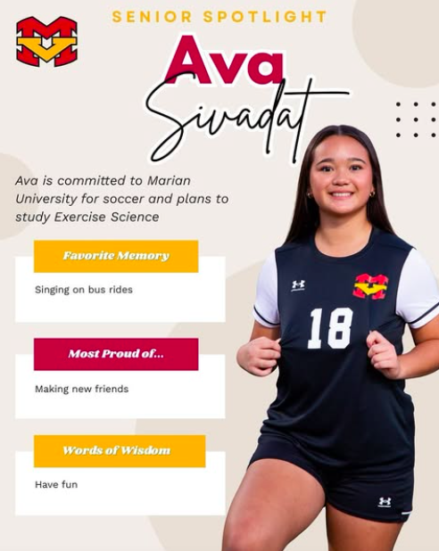 Senior Spotlight on #18 Ava Sivadat!