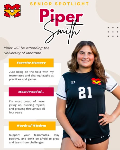 Senior Spotlight on #21 Piper Smith!