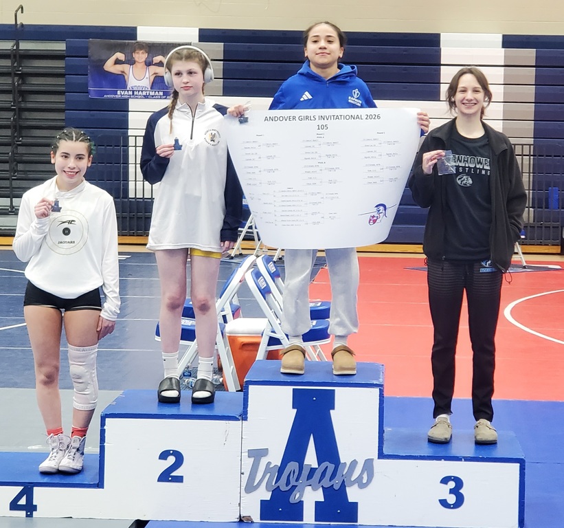 Congratulations to Tori for placing 3rd at Andover!