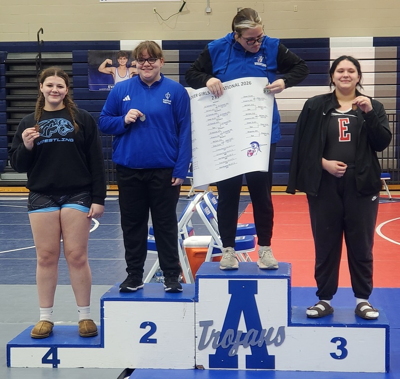 Congratulations to Evelyn for placing 4th at Andover!