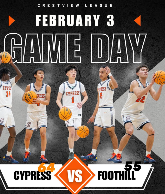Cypress (18-10) earned the 3rd place automatic bid in CiF D1. The Centurions beat Foothill 64-55. CiF brackets will be released on Sat @ 12