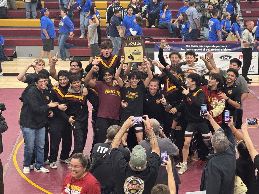 Congratulations to the El Modena Vanguard Boys Wrestling team for beating Bishop Amat 36-34 to win a CIF Championship!!