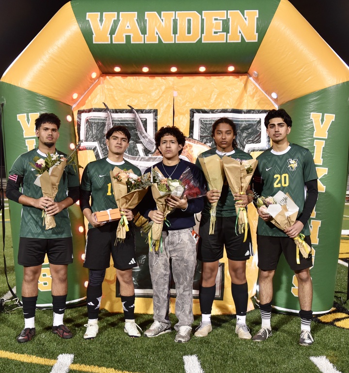 VANDEN VARSITY SOCCER SENIOR 2025 & 2026 2 / 9 / 2026