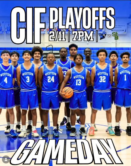 CIF G A M E D A Y🔷️ Pioneers are on road for their first round playoff game tonight‼️ Western takes on St. Bonaventure (Ventura)🏀